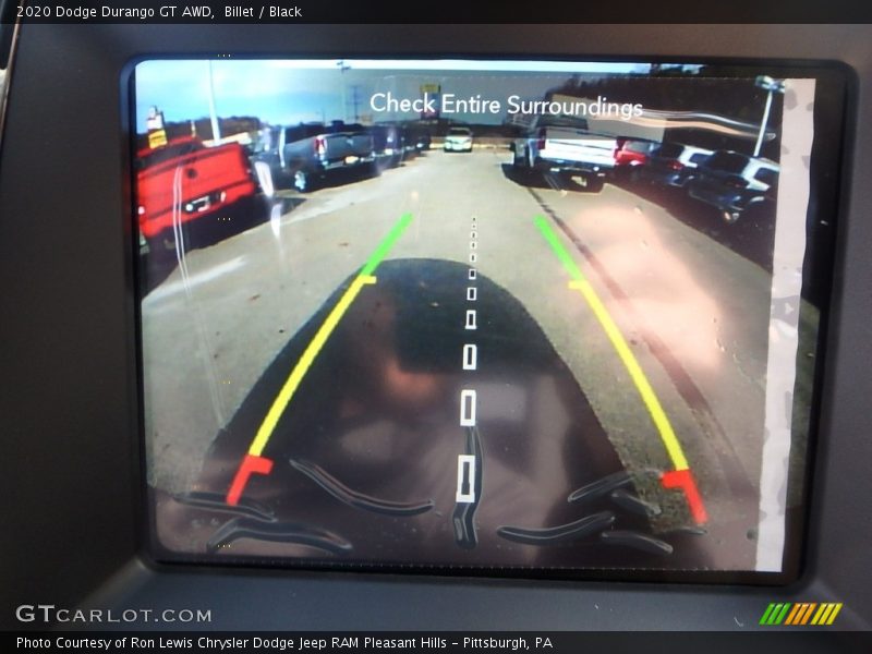 Billet / Black 2020 Dodge Durango GT AWD
