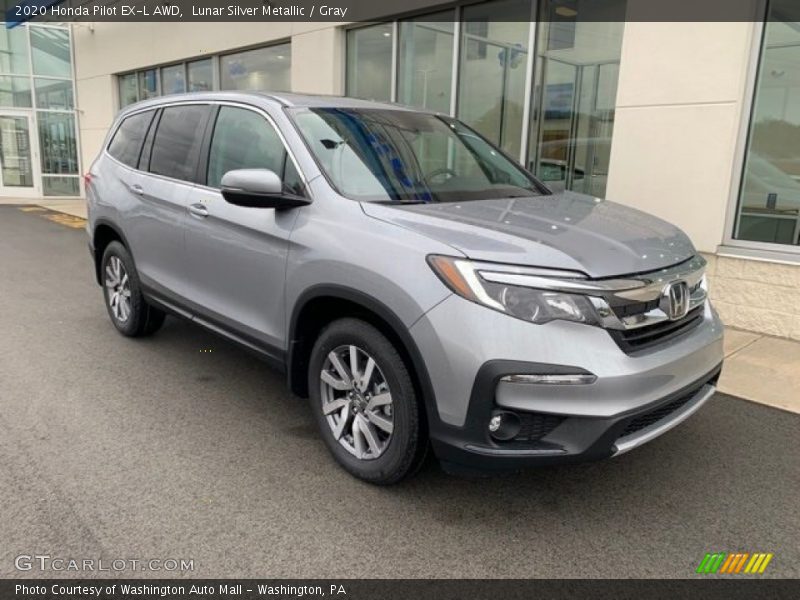 Front 3/4 View of 2020 Pilot EX-L AWD