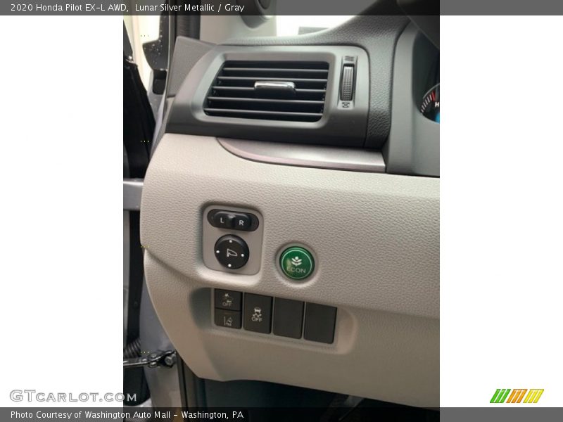 Lunar Silver Metallic / Gray 2020 Honda Pilot EX-L AWD