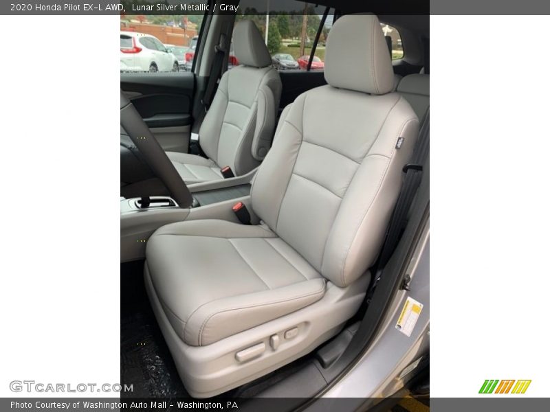 Lunar Silver Metallic / Gray 2020 Honda Pilot EX-L AWD