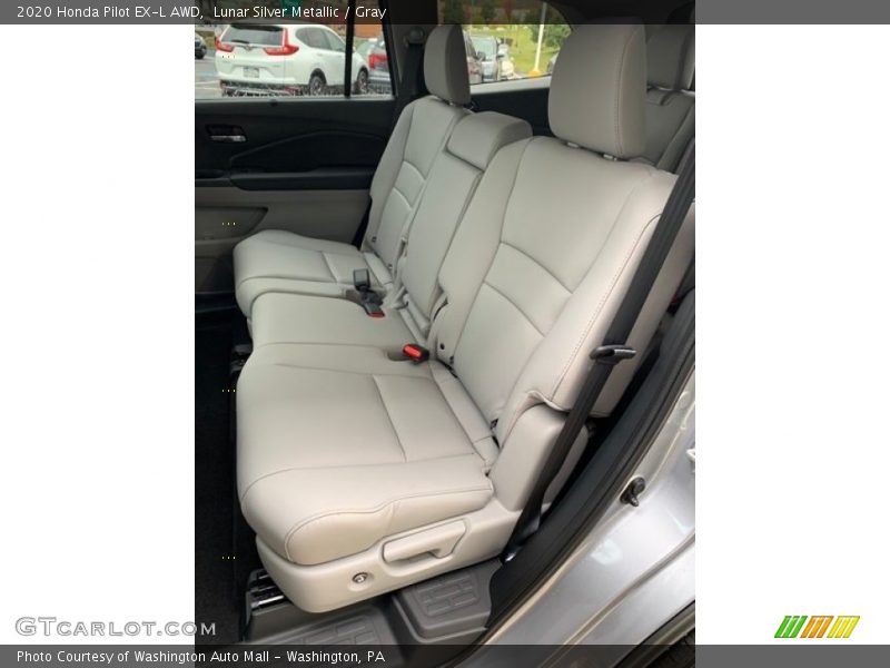 Lunar Silver Metallic / Gray 2020 Honda Pilot EX-L AWD