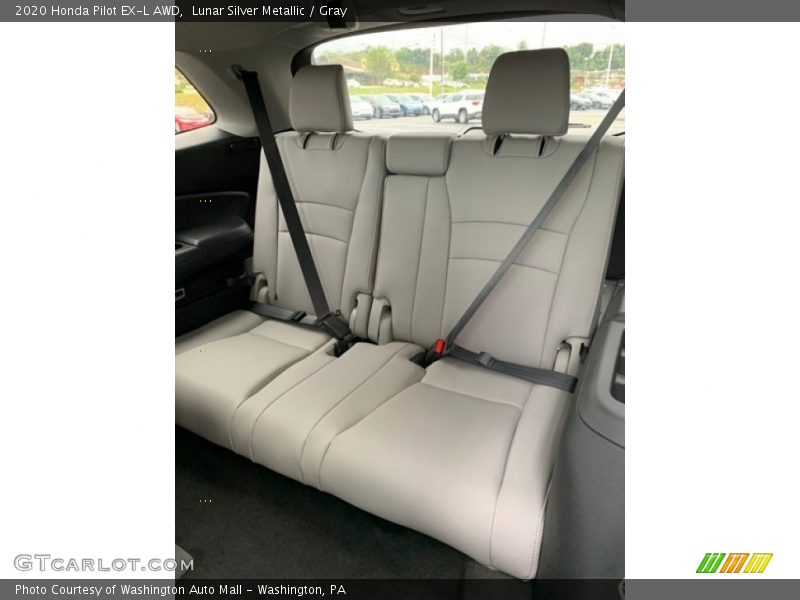 Lunar Silver Metallic / Gray 2020 Honda Pilot EX-L AWD