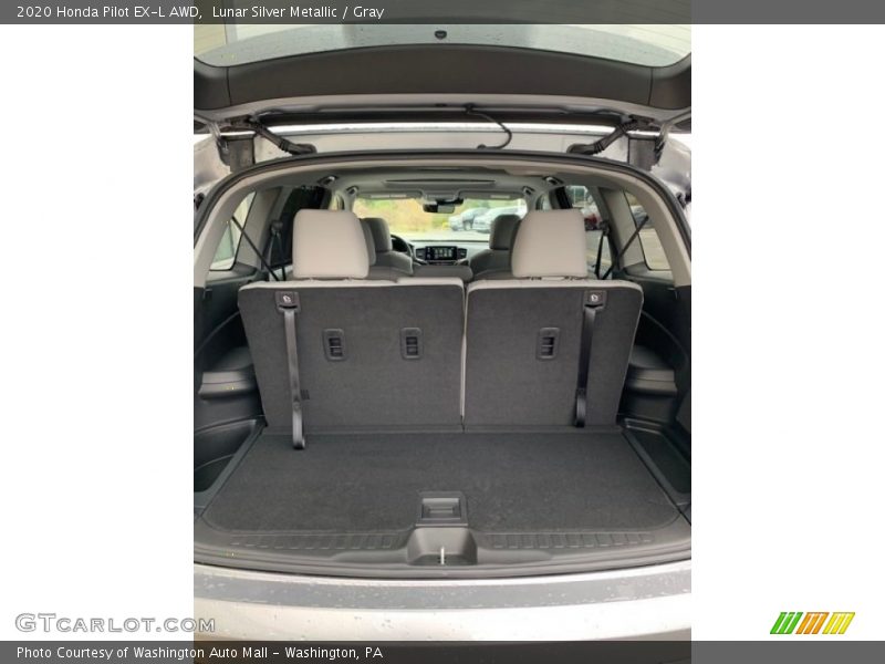 Lunar Silver Metallic / Gray 2020 Honda Pilot EX-L AWD