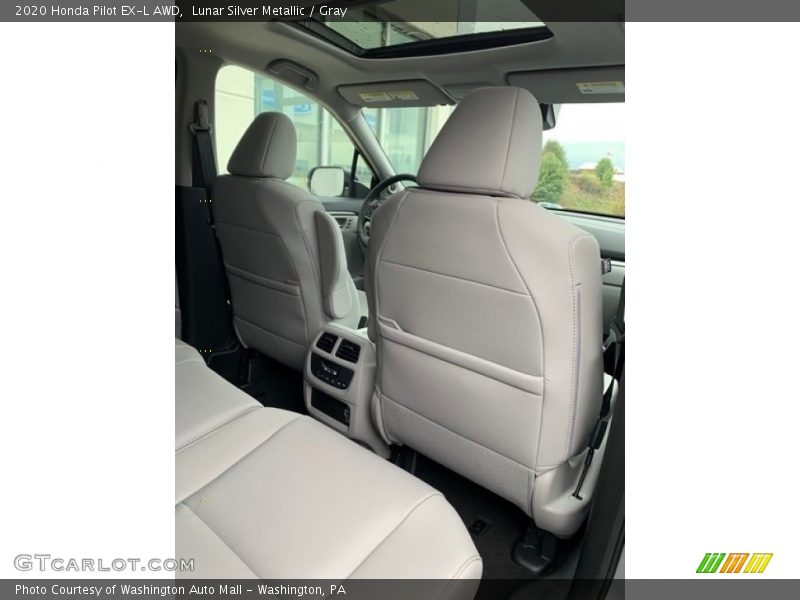 Lunar Silver Metallic / Gray 2020 Honda Pilot EX-L AWD