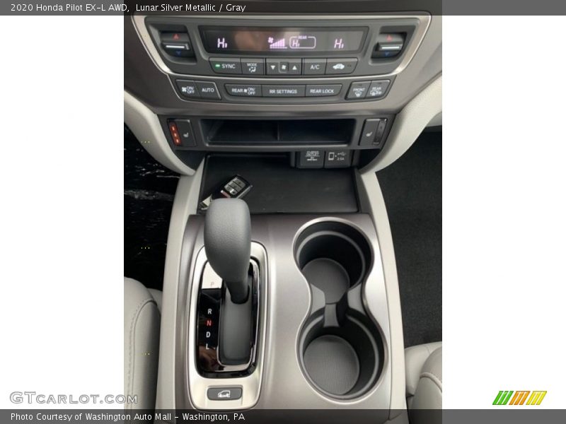 Lunar Silver Metallic / Gray 2020 Honda Pilot EX-L AWD