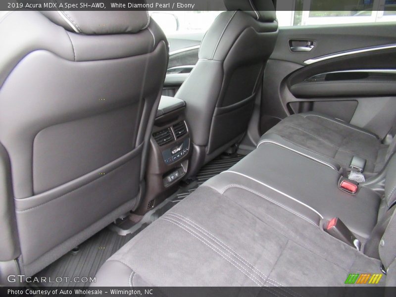 White Diamond Pearl / Ebony 2019 Acura MDX A Spec SH-AWD