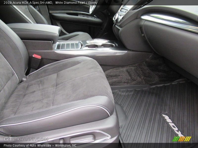 White Diamond Pearl / Ebony 2019 Acura MDX A Spec SH-AWD