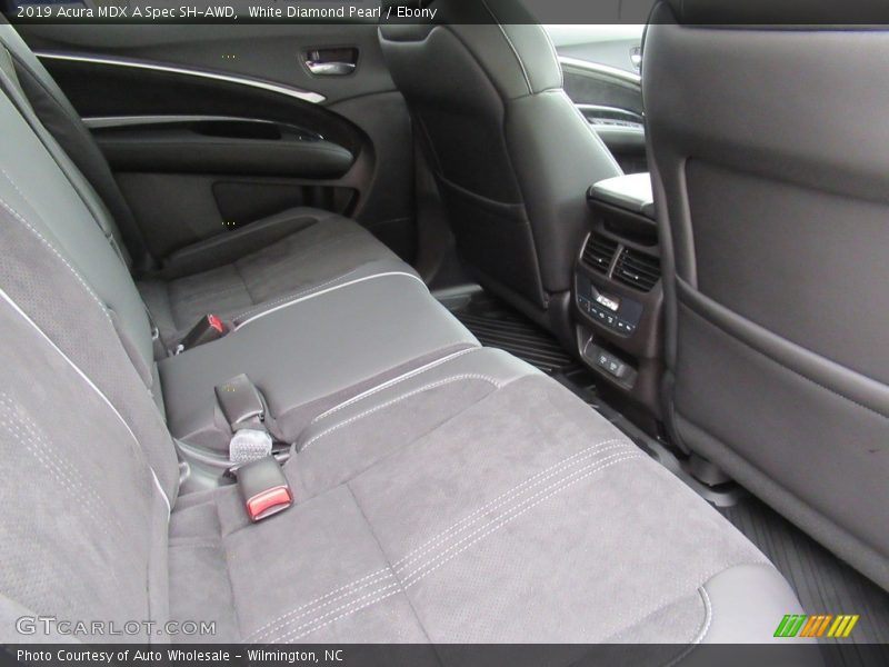 White Diamond Pearl / Ebony 2019 Acura MDX A Spec SH-AWD