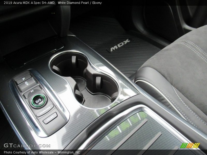 White Diamond Pearl / Ebony 2019 Acura MDX A Spec SH-AWD