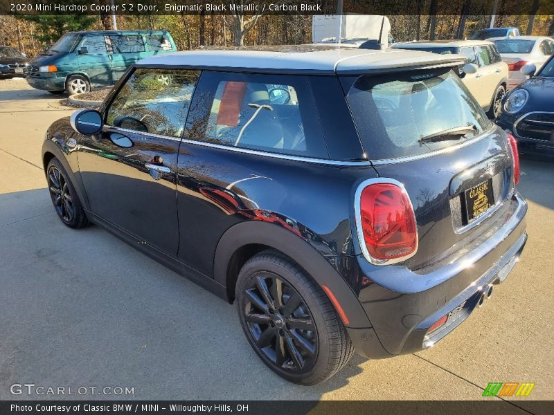Enigmatic Black Metallic / Carbon Black 2020 Mini Hardtop Cooper S 2 Door
