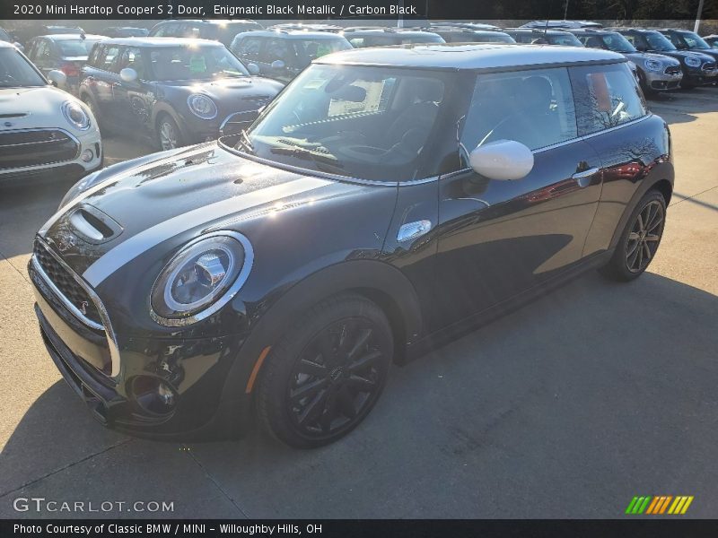 Enigmatic Black Metallic / Carbon Black 2020 Mini Hardtop Cooper S 2 Door