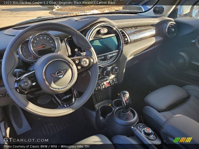 Enigmatic Black Metallic / Carbon Black 2020 Mini Hardtop Cooper S 2 Door