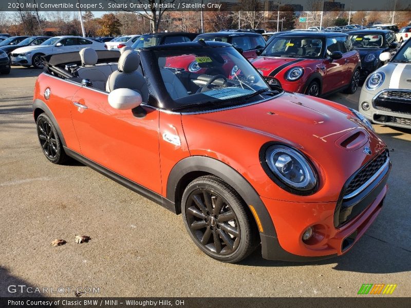 Front 3/4 View of 2020 Convertible Cooper S