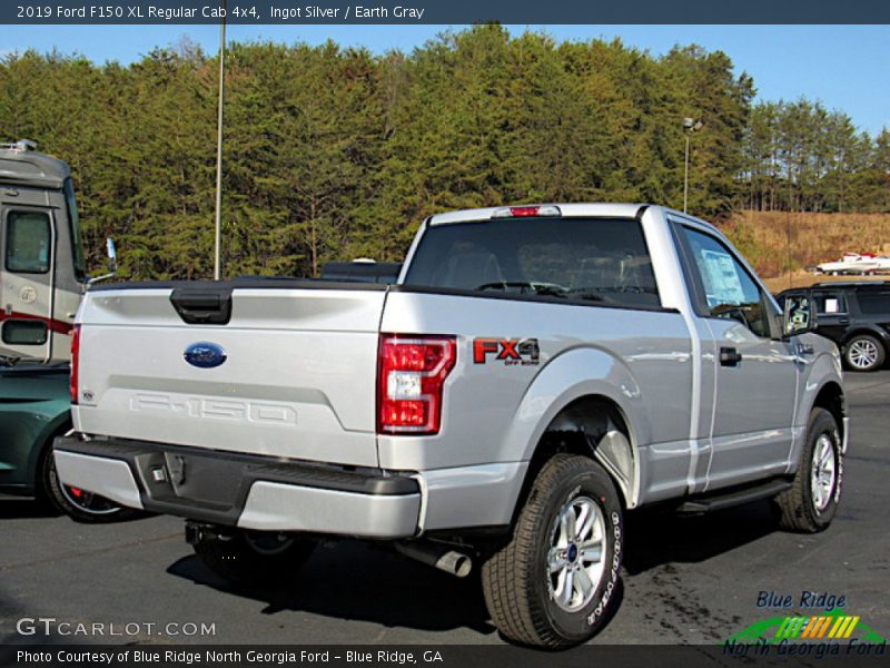 Ingot Silver / Earth Gray 2019 Ford F150 XL Regular Cab 4x4