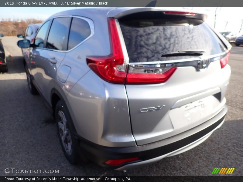 Lunar Silver Metallic / Black 2019 Honda CR-V EX-L AWD