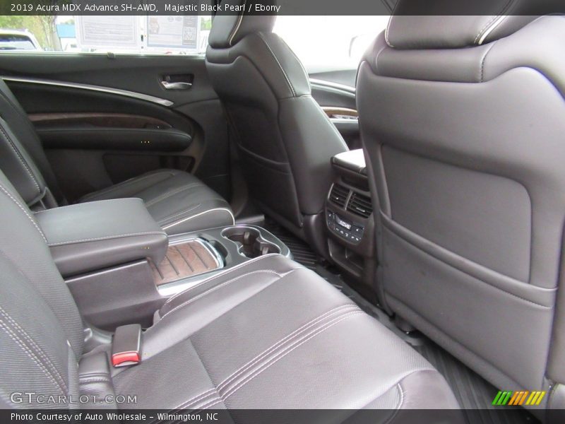 Majestic Black Pearl / Ebony 2019 Acura MDX Advance SH-AWD
