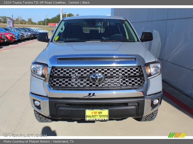 Cement / Black 2020 Toyota Tundra TSS Off Road CrewMax