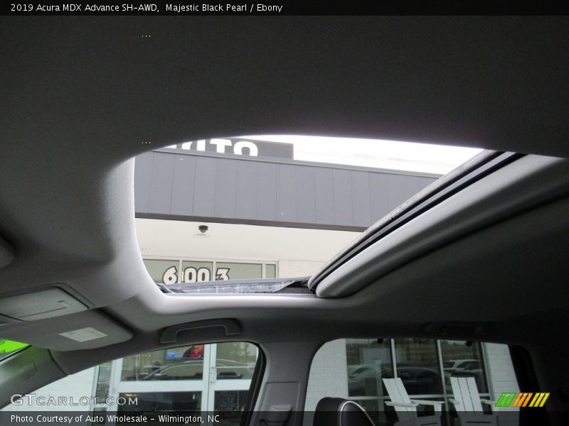 Majestic Black Pearl / Ebony 2019 Acura MDX Advance SH-AWD