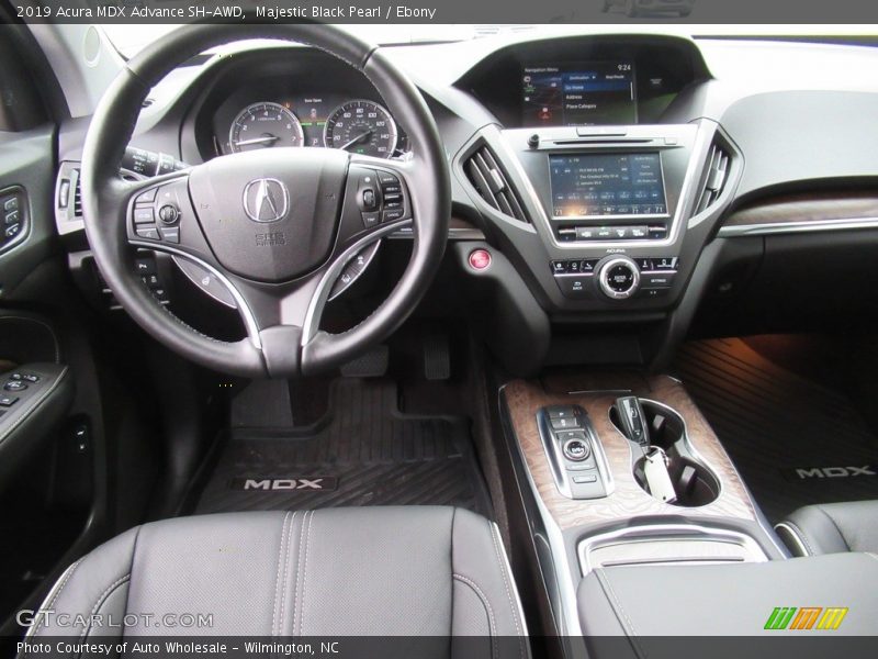 Majestic Black Pearl / Ebony 2019 Acura MDX Advance SH-AWD