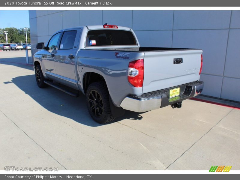 Cement / Black 2020 Toyota Tundra TSS Off Road CrewMax