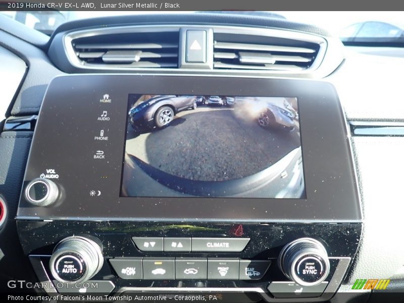 Lunar Silver Metallic / Black 2019 Honda CR-V EX-L AWD
