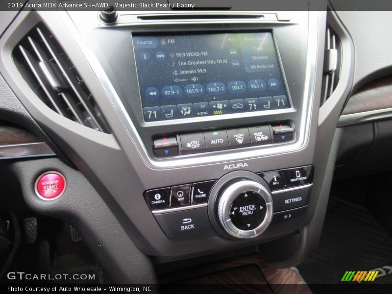 Majestic Black Pearl / Ebony 2019 Acura MDX Advance SH-AWD