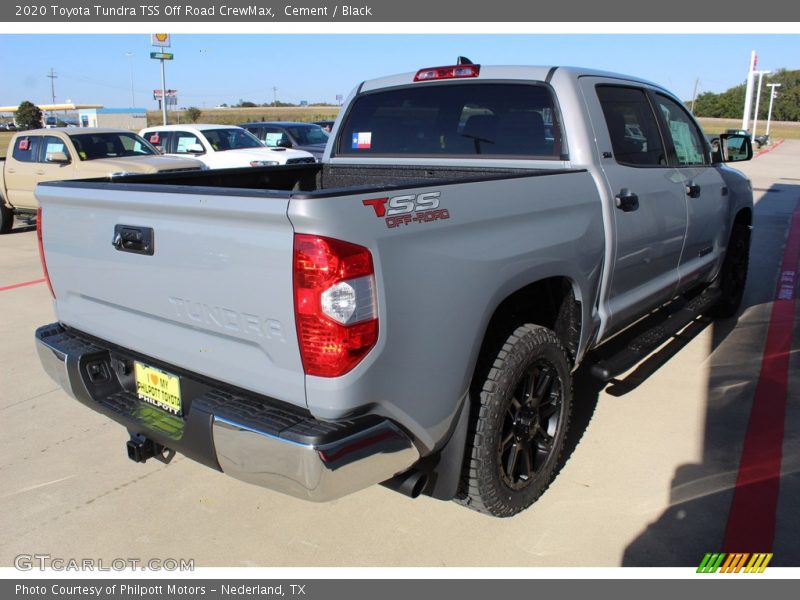 Cement / Black 2020 Toyota Tundra TSS Off Road CrewMax