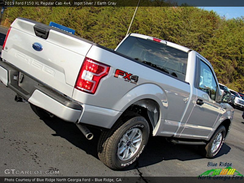 Ingot Silver / Earth Gray 2019 Ford F150 XL Regular Cab 4x4