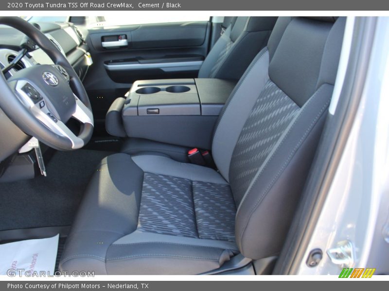 Cement / Black 2020 Toyota Tundra TSS Off Road CrewMax