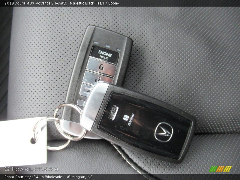 Majestic Black Pearl / Ebony 2019 Acura MDX Advance SH-AWD