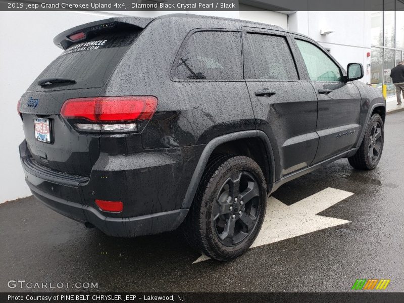 Diamond Black Crystal Pearl / Black 2019 Jeep Grand Cherokee Upland 4x4