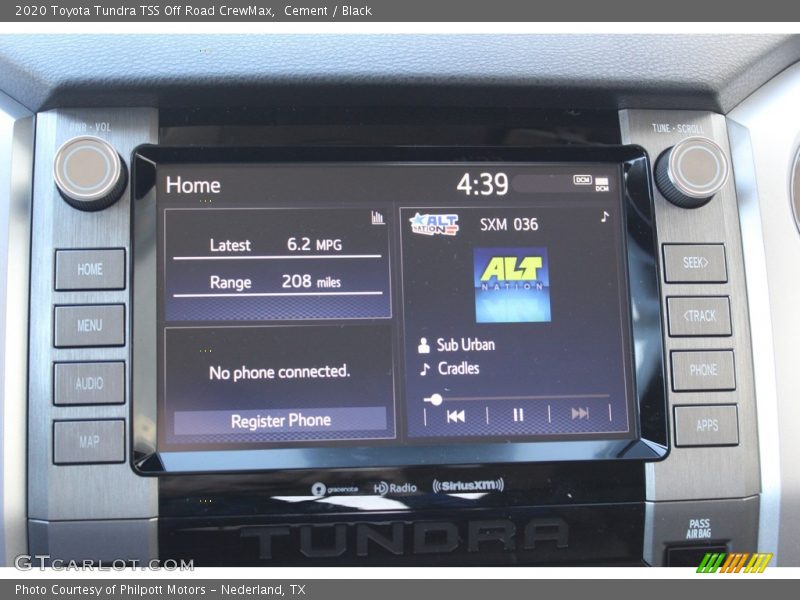 Cement / Black 2020 Toyota Tundra TSS Off Road CrewMax