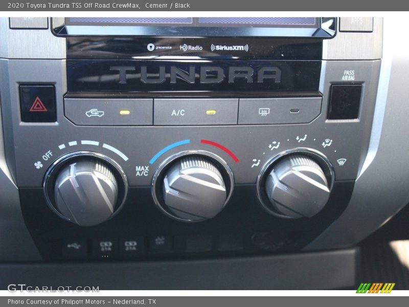 Cement / Black 2020 Toyota Tundra TSS Off Road CrewMax