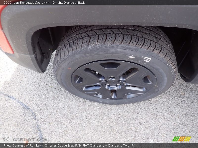 Omaha Orange / Black 2019 Jeep Renegade Sport 4x4