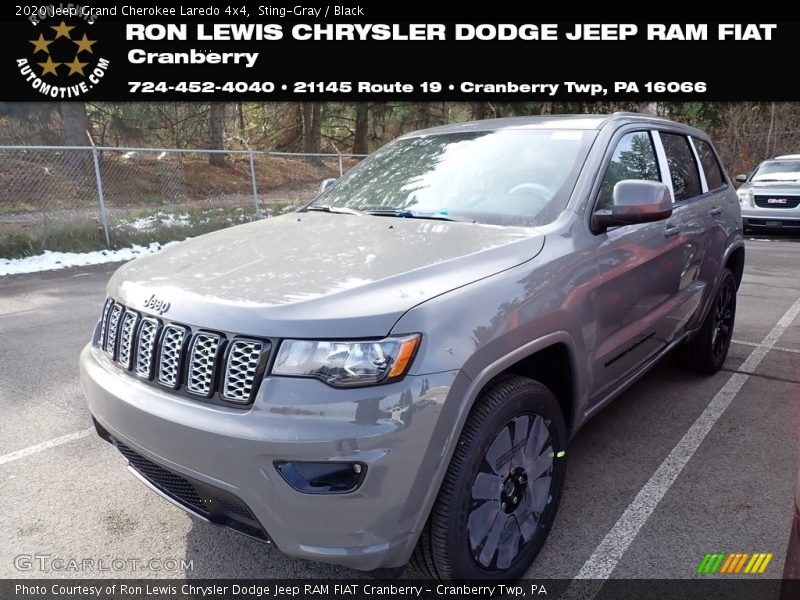 Sting-Gray / Black 2020 Jeep Grand Cherokee Laredo 4x4