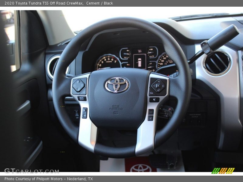 Cement / Black 2020 Toyota Tundra TSS Off Road CrewMax