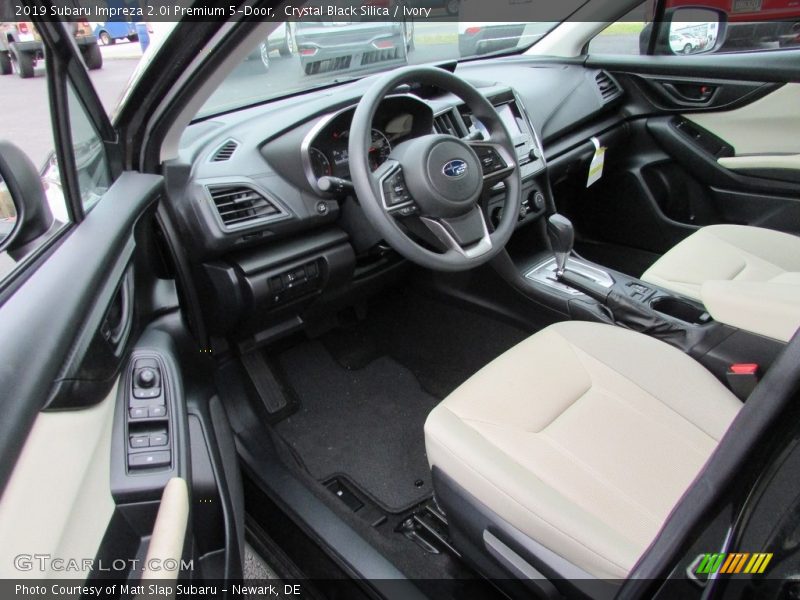 Front Seat of 2019 Impreza 2.0i Premium 5-Door