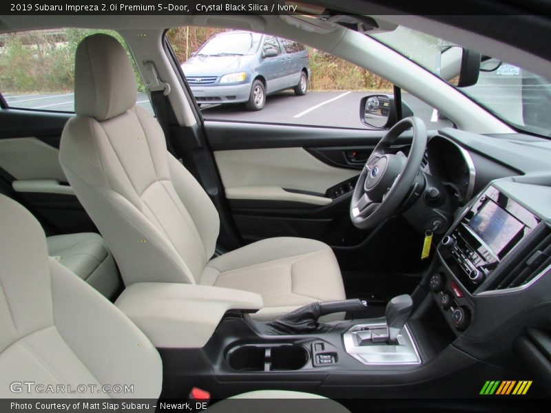Crystal Black Silica / Ivory 2019 Subaru Impreza 2.0i Premium 5-Door