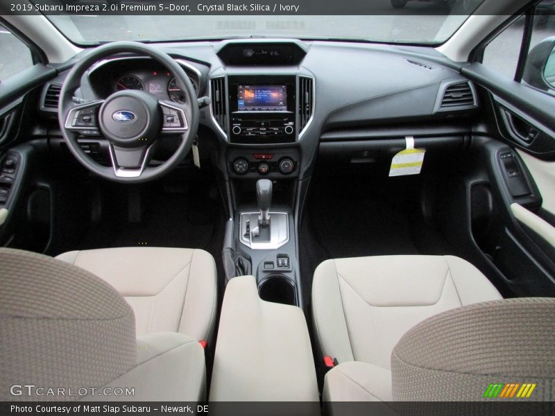 Dashboard of 2019 Impreza 2.0i Premium 5-Door