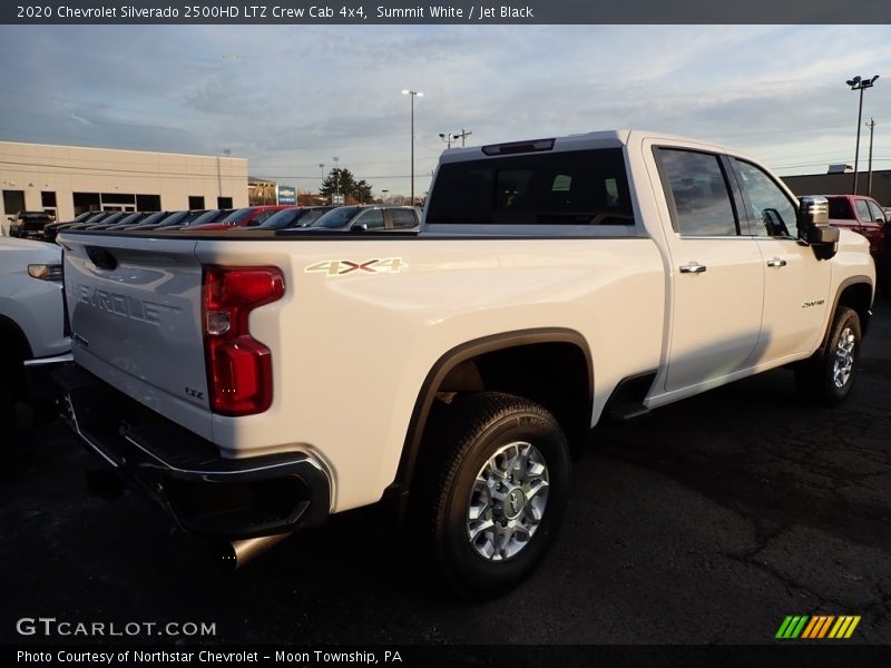 Summit White / Jet Black 2020 Chevrolet Silverado 2500HD LTZ Crew Cab 4x4