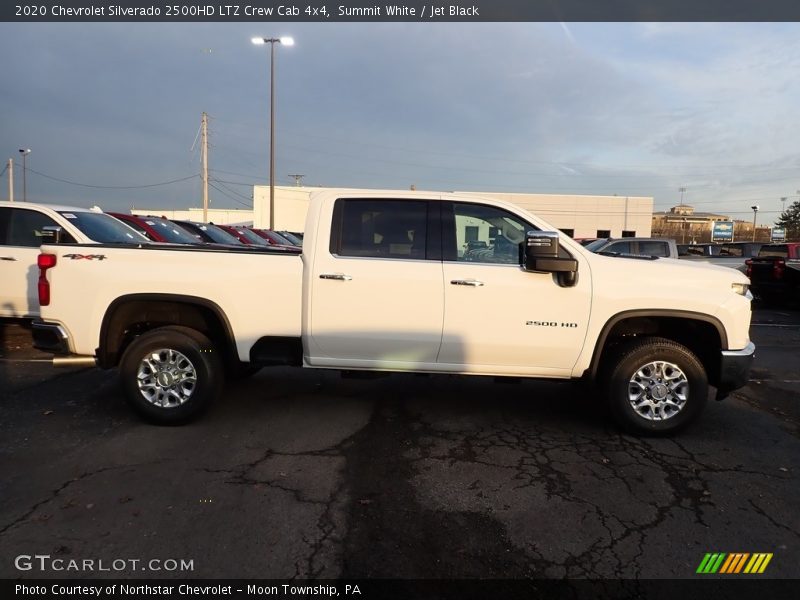 Summit White / Jet Black 2020 Chevrolet Silverado 2500HD LTZ Crew Cab 4x4
