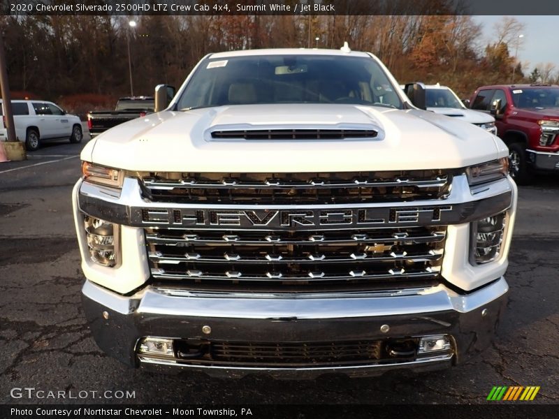 Summit White / Jet Black 2020 Chevrolet Silverado 2500HD LTZ Crew Cab 4x4