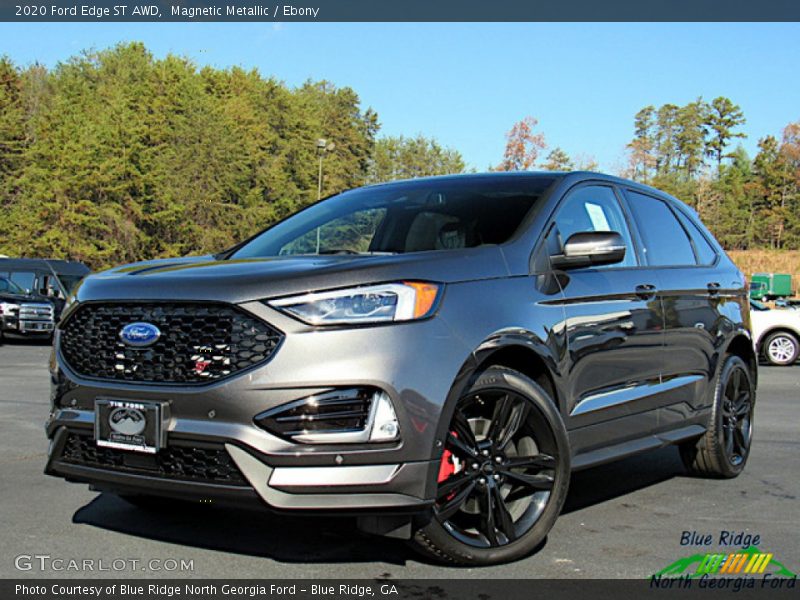 Magnetic Metallic / Ebony 2020 Ford Edge ST AWD