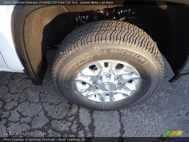 Summit White / Jet Black 2020 Chevrolet Silverado 2500HD LTZ Crew Cab 4x4