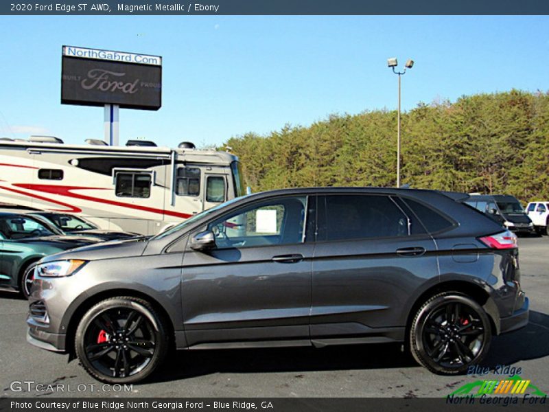 Magnetic Metallic / Ebony 2020 Ford Edge ST AWD