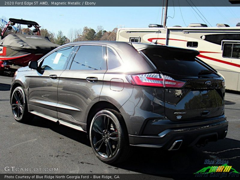 Magnetic Metallic / Ebony 2020 Ford Edge ST AWD