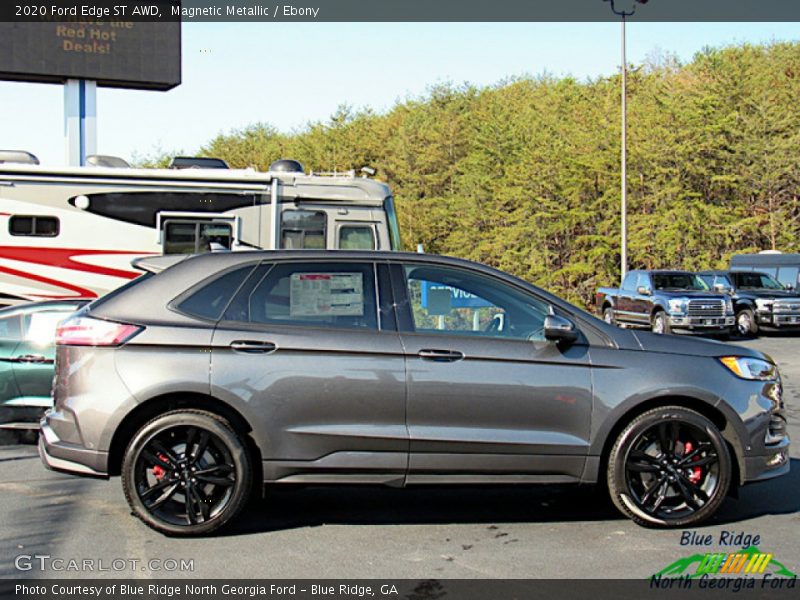Magnetic Metallic / Ebony 2020 Ford Edge ST AWD