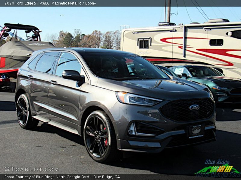 Magnetic Metallic / Ebony 2020 Ford Edge ST AWD