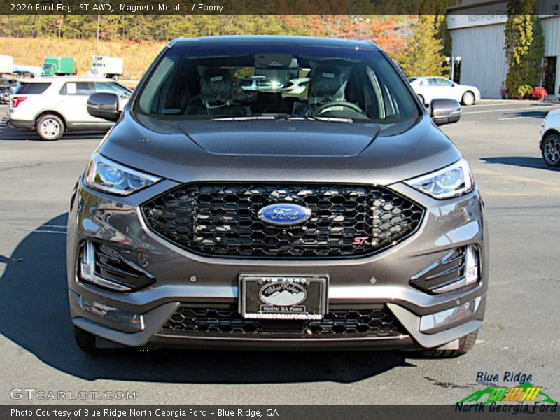 Magnetic Metallic / Ebony 2020 Ford Edge ST AWD