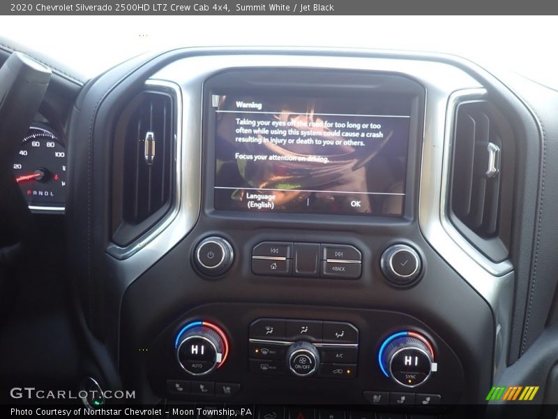 Summit White / Jet Black 2020 Chevrolet Silverado 2500HD LTZ Crew Cab 4x4